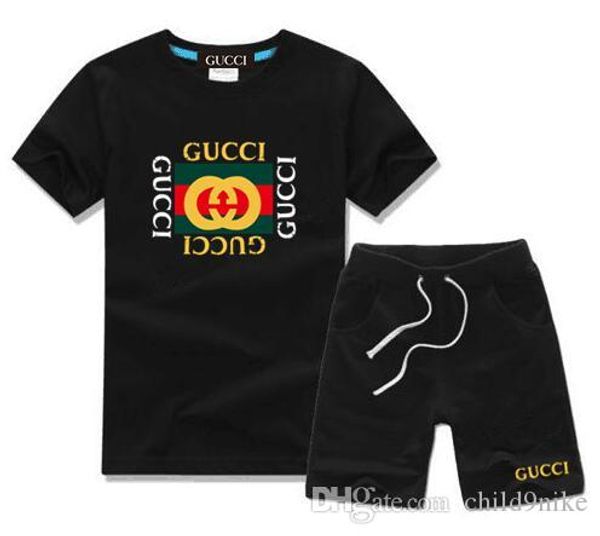 

Новая весна 2019 Baby Boy футболка брюки Два PIEC 3-7 лет Olde Костюм Детям Детский 2pcs Хлопок
