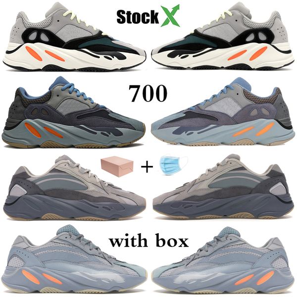 

wave runner 700 kanye west stylist sneakers reflective orange solid grey carbon hospital teal blue magnet static men women running sneakers