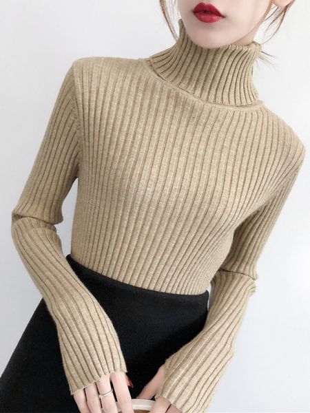 

with velvet thickening new winter within 2019 brim long sleeve knit render unlined upper garment of cultivate morality, White