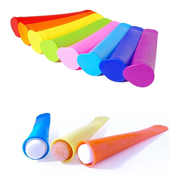 

free ship popsicle пресс-форма 6 цветов силиконовые мороженое инструменты frozen ice pop popsicle пресс-форма инструменты freezer ice cube t