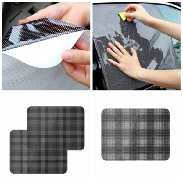 

car side rear window sun shade sun visors car window shading cover car sticker block static cling visor shield screen stickers