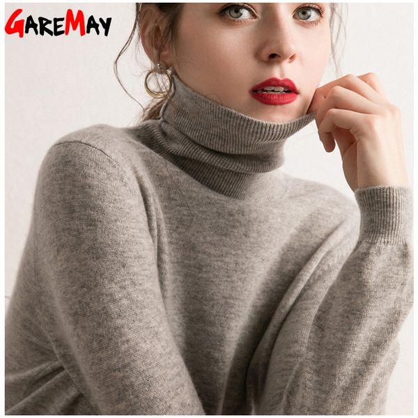 

spring cashmere turtleneck knitted women sweaters and pullovers plus size women's pullover sweater turtleneck long sleeve, White;black