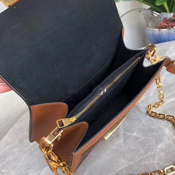 

2019 Мода Дизайн Женщины DAUPHINE Классический Стиль Коричневый роскошная сумка Сумка