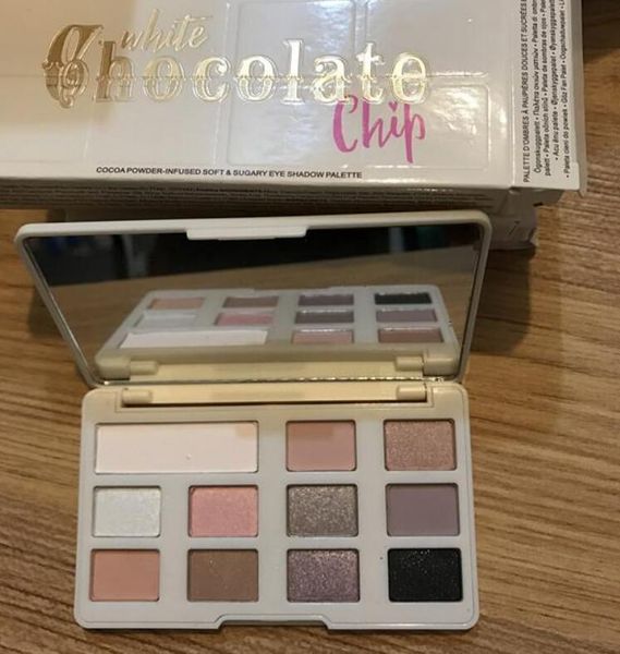 

In tocknew chocolate chip eye hadow 11 color makeup profe ional eye hadow palette white and matte makeup eye hadow dhl hipping