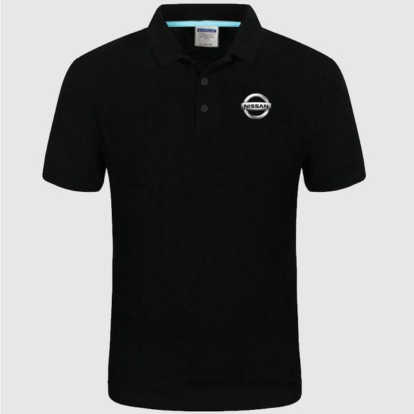 

new shirt nissan logo cotton shirt short sleeve high quantity shirts, White;black