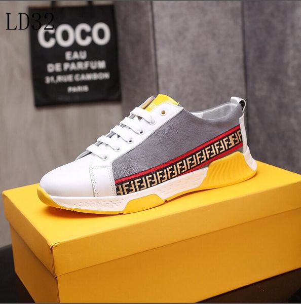 

Fendi de igner fa hion luxury hoe men women wave runner running men ultra training chau ure ca ual hoe with original box