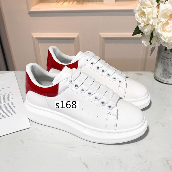

delivery mens women casual shoes flats platform sole velvet leather 3m reflective white outdoors daily dress party sneakers 8, Black