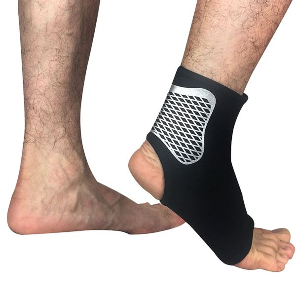 

ankle support 2021 outdoor compression strap achilles tendon brace sprain protect for football basketball dancing climbing, Blue;black