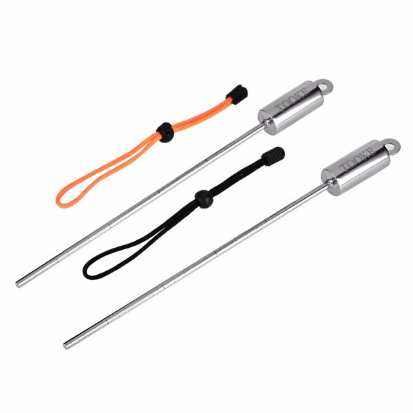 

scuba diving colorful aluminium alloy dive lobster stick pointer rod with hand rope lanyard underwater shaker noise maker