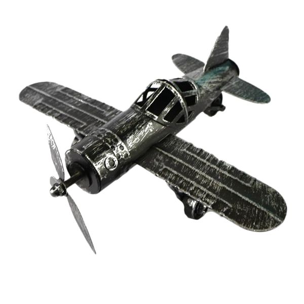 

vintage dual wing fighter model diecast aeroplane models