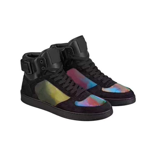 

classic men women boombox sneaker boots, colorful leather basketball sneakers men high boots casual sneakers with box drop shipping