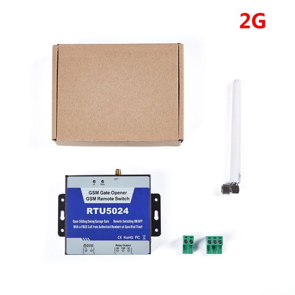 

1set rtu5024 2/3g gsm relay sms call remote controller gate opener switch system