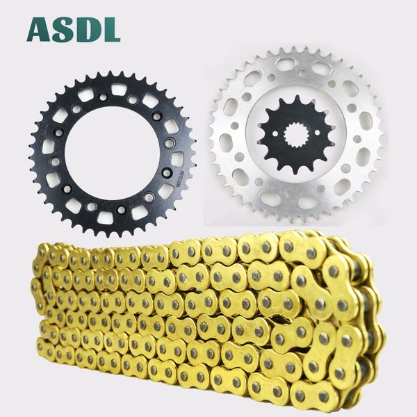 

520 14t 43t motorcycle transmission chain and front rear sprocket set for crm250 rp2md24 armd32 crm 250 14 43 teeth 97 -99