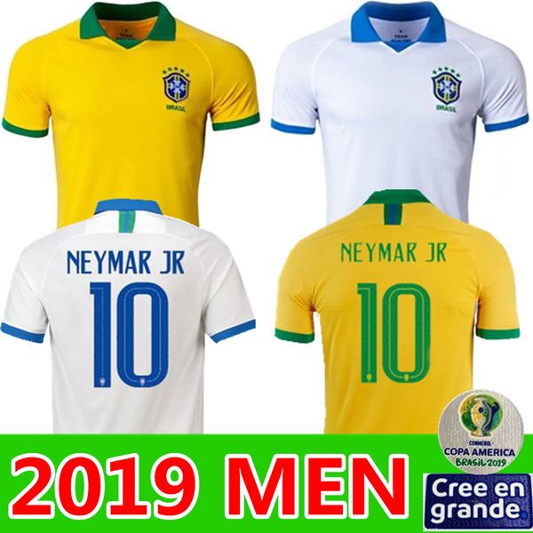 

2019 copa america bra il occer jer ey men brazil jer ey 19 20 je u coutinho firmino marcelo football kit hirt cami a football hirt