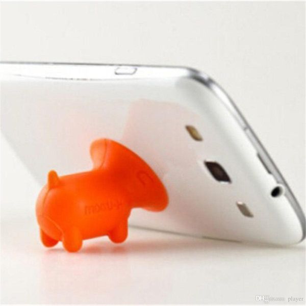 

2018 прекрасный pig держатель телефона стоять силикон присоске симпатичный мультфильм мини универсальный кронштейн держатель сотового телефо