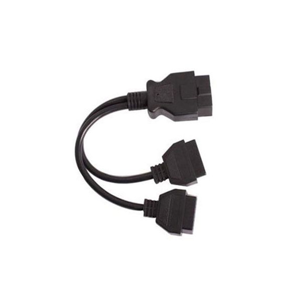 

elm327 2 in 1 converted cable obd2 extension cable obdii elm 327 standard obd 16 pin universal diagnostic interface