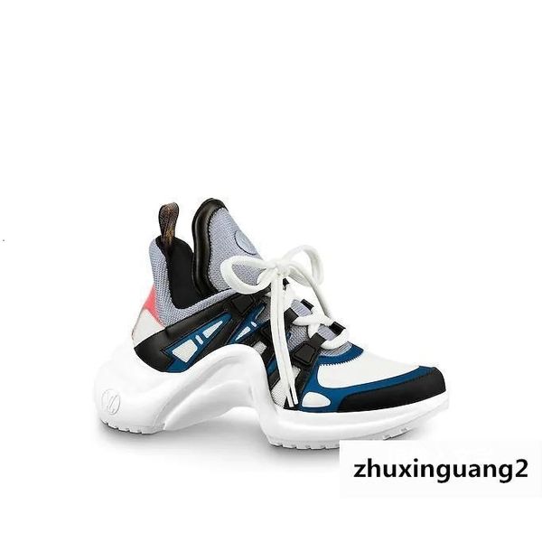 

новые роскошные женщины s archlight кроссовки мужчины натуральная кожа тренеры тпу подошва повседневная обувь бегун, Red;white