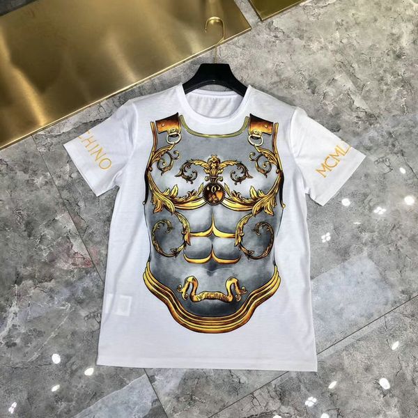 

бренд 2020 мужская майка женская сплошной цвет лето дизайнер топ тройник бренд письмо печать пара высокое качество мужские рубашки одежда, White;black