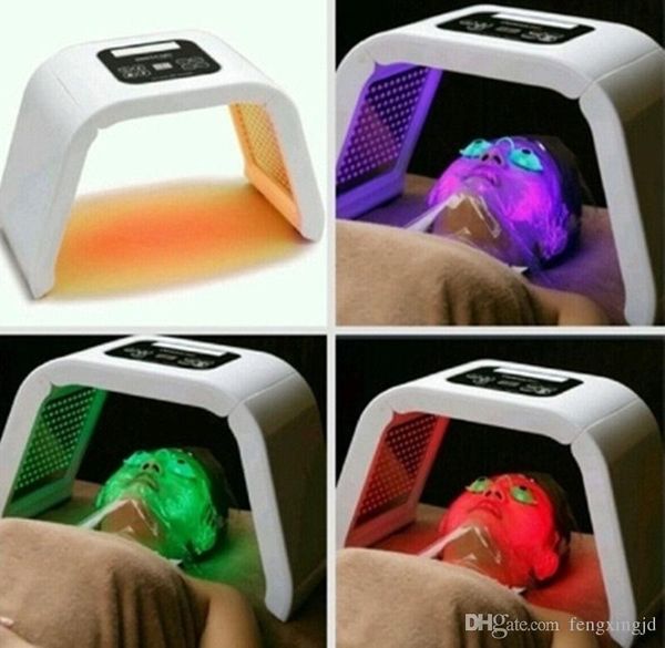 

2019 new est omega light 7 color led face mask light for skin care,pdt led light therapy machine