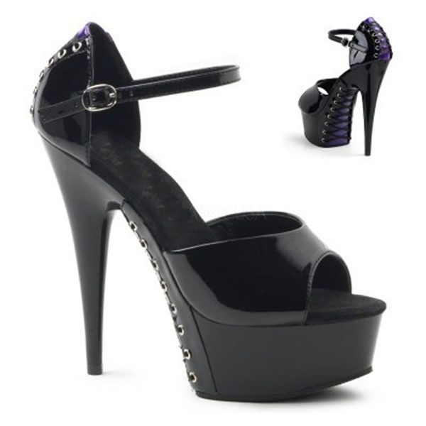 

the new fine platform bao gen hou xi dai super high heels, Black
