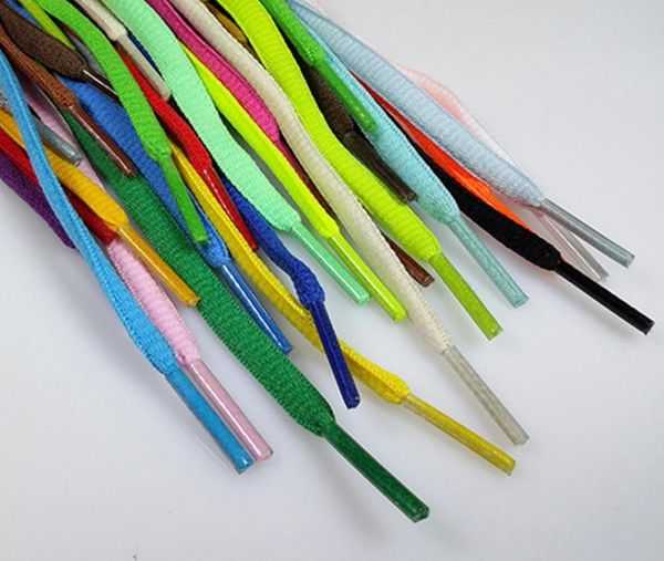 

round solid shoelaces polyester shoes lace solid classic round shoelace sneakers boots shoes string, White;pink