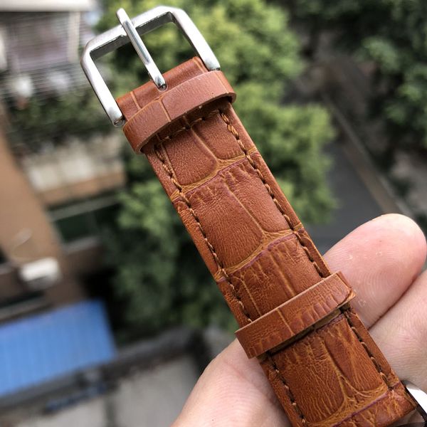 

2020 watch mens 41mm new automatic movement blue watches 2813 fashion mechanical designer men watches luxury wristwatches btime, Slivery;brown