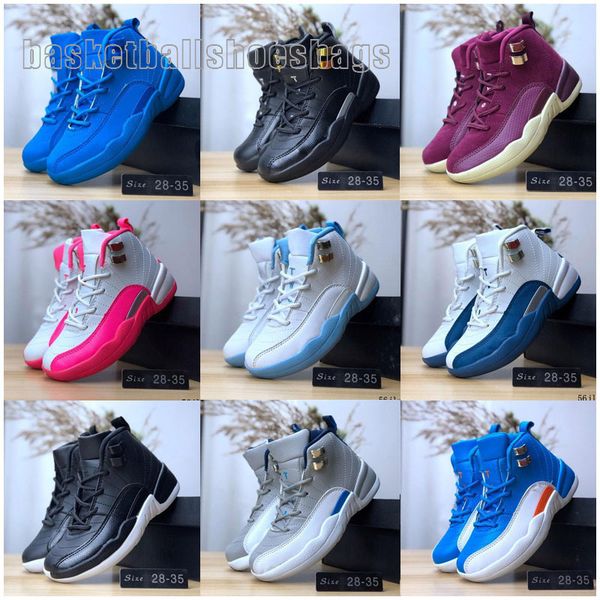 

оптовые 2020 новый детская 12s обувь 12 high баскетбол для мальчиков спортивные девушки кроссовки ребенка спорта c