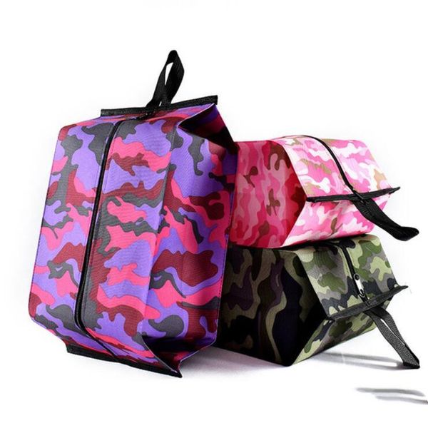 

portable shoes bags camouflage folding waterproof travel wash bag furnishing dust of finishing home sundries bags cosmetic bag lxl656-1