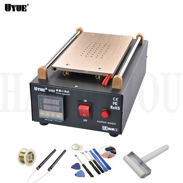 

uyue 7 inch 948q 110/220v build-in air pump vacuum lcd screen separator machine repair machine for phone