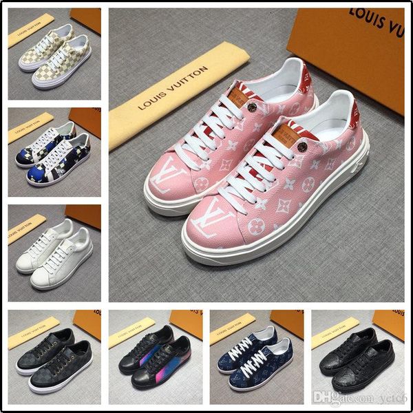 

20ss 2019 new red orange black men canvas shoes men casual designers fashion luxury flat lace-up chaussure homme shoes madad