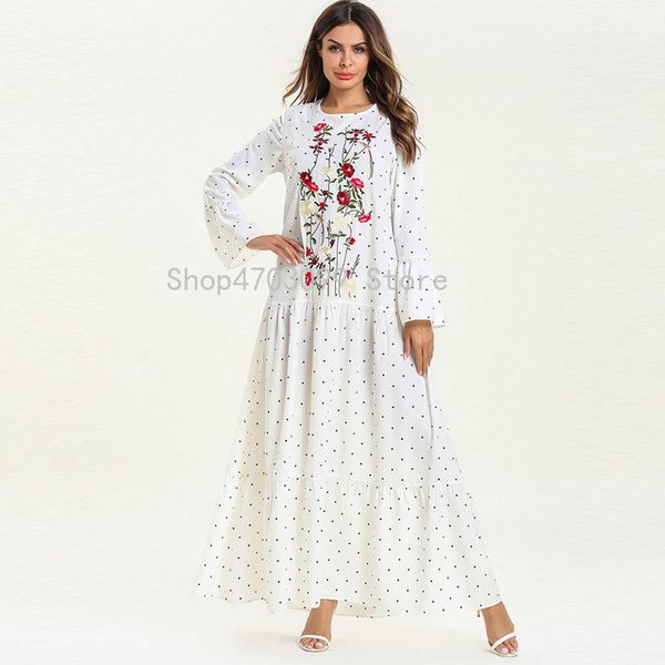 

white kaftan abaya dubai islamic muslim hijab dress caftan elbise ramadan sukienki dresses eid vestidos robe arabe musulmane, Red