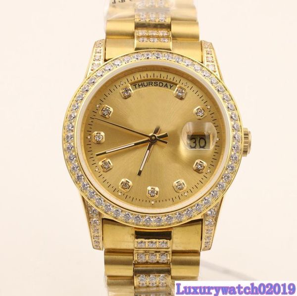 

wristwatches mens watches pam watches royal oaks watches mans mechinal watch 36mm size sapphire glass, Slivery;brown