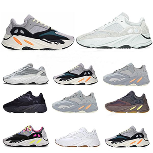 

700 V2 Salt Wave Mauve OG Solid Grey 3M Inertia Static Geode Running Shoes Mens Women Designer Stitching Color Athletics Trainers Shoes