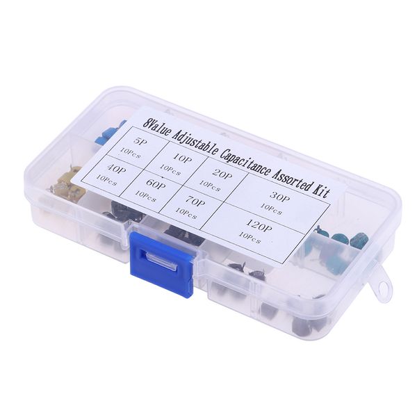 

80 piece 6mm through hole trimmer variable