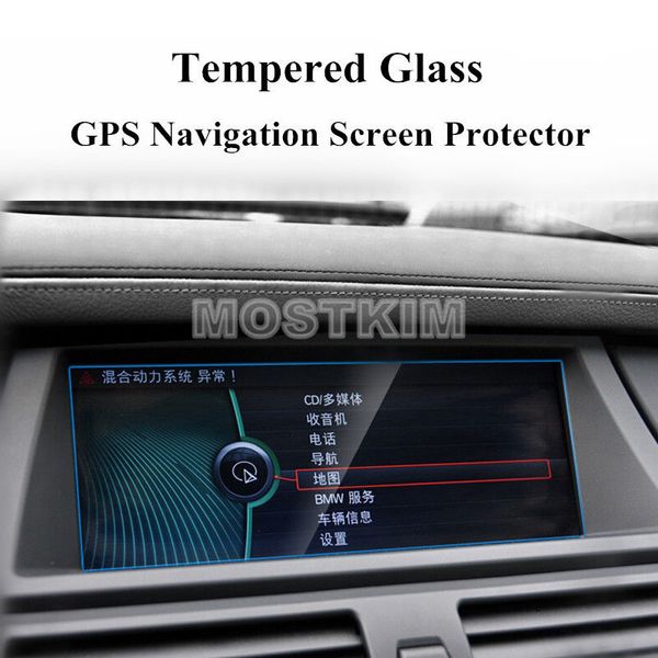 

8.8" hd tempered glass gps navigation screen protector for bmw x5 x6 e70 e71