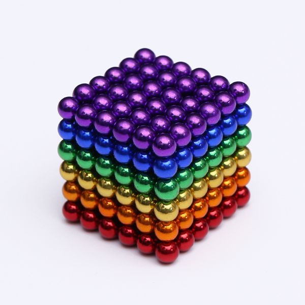

2019 5mm 216pcs/set with metal new metaballs neodymium magnetic balls neo cube puzzle magnet toy magnets