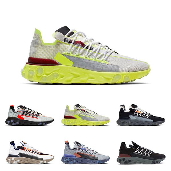 

2020 new arrival react wr ispa men women running shoes ghost aqua wolf grey platinum volt summit white fashion sports sneakers size 36-45