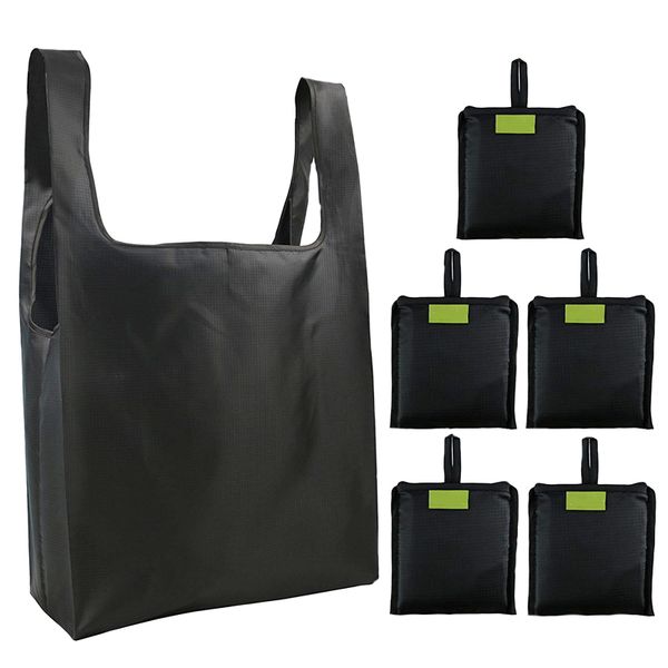 

polyester washable folding reusable shopping bags