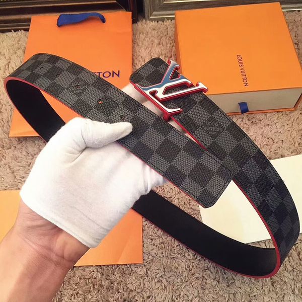 

De ign belt fa hion brand belt men paild de ign genuine leather mooth teel buckle belt for men with box, Black;brown