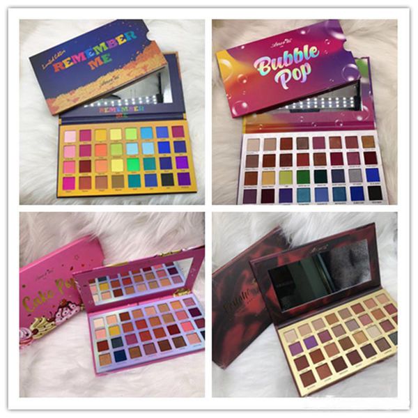 

new makeup amor us 32colors eyeshadow palette remember me/bubble pop/cake pop/famme fatale matte shimmer eye powder dhl shipping