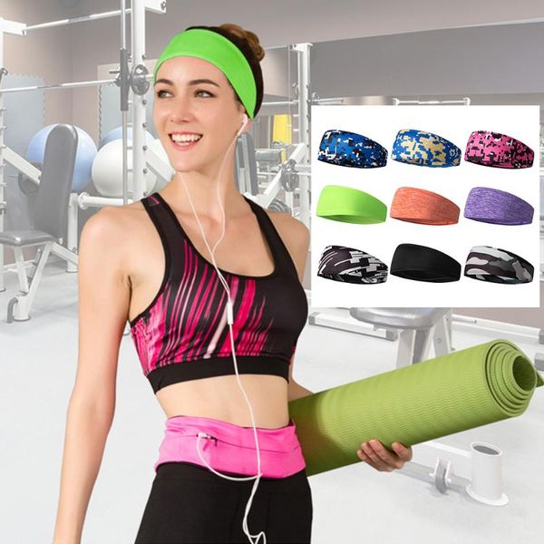 

yoga hair bands 3pcs sports anti-slip headbands non-slip headband sweatbands for workout exercise tennis basketball accessory