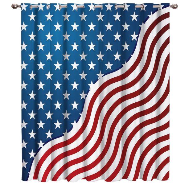 

american flag pattern window treatments curtains valance room curtains large window dark living room outdoor
