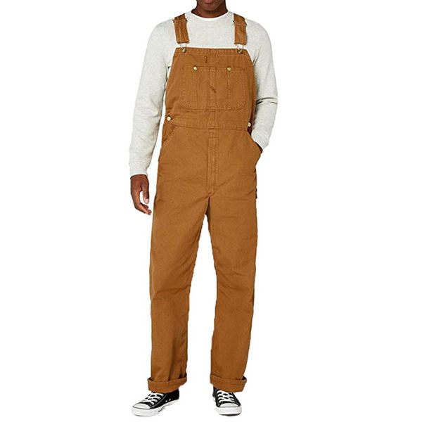 

monerffi fahsion mannen casual losse pocket overalls comfortabele denim jumpsuits pants plus big size jeans voor man blauw broek, Blue