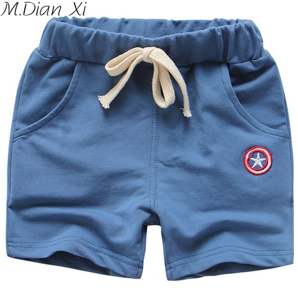 

summer boys pants children shorts cotton shorts for boys cartoon toddler kids clothing beach short sports pants babys, Blue