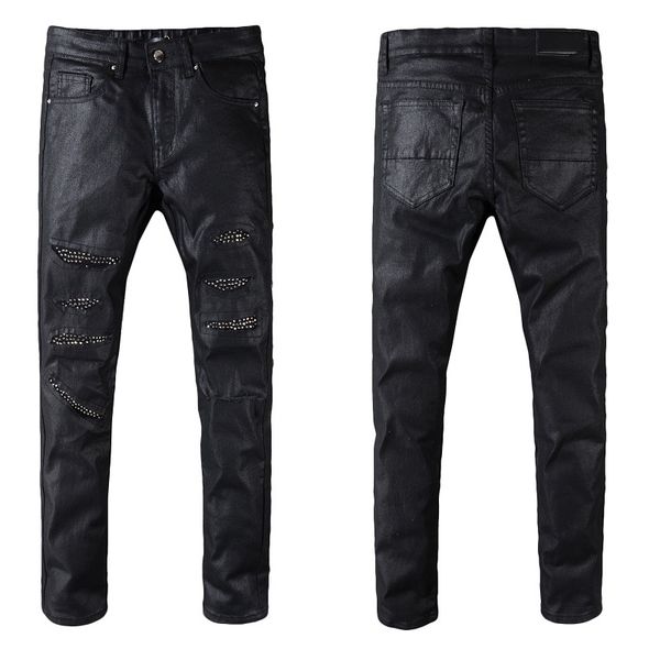 

Mens Designer Pants Denim Biker High Mens Designer Jeans Trousers Size Straight Ripped Jeans Mens Jeans