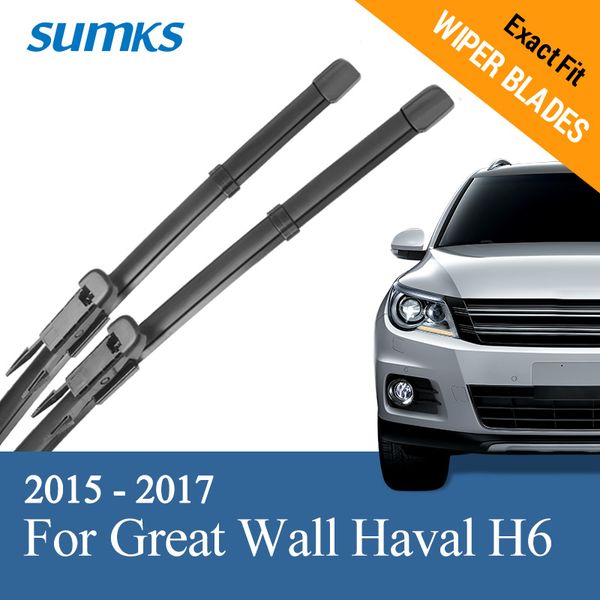 

sumks дворники для great wall haval h6 24 "16" fit arms пинч 2015 2016 2017