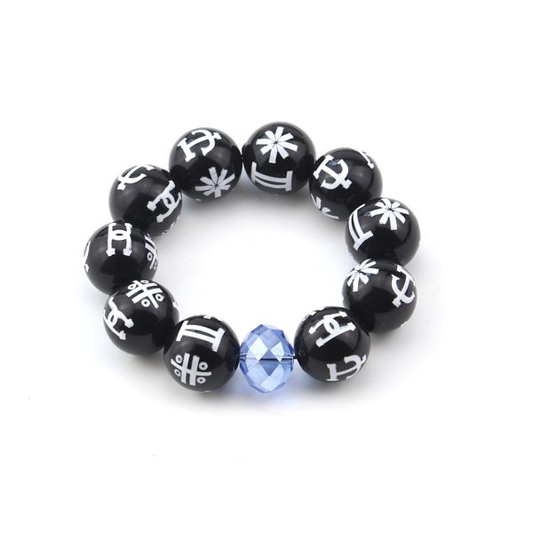 

black panther kimoyo bracelet beads wakanda t'challa cosplay jewelry women/men props with crystal bracelet party accessories
