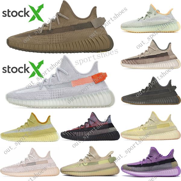 

yeezree men desinger triple running desert shoes women trainers blue frozen yellow cream zebra bred sports zapatos sneakers five