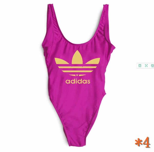 

one-piece womens swimsuits brand bikini one-piece swimwear for women bikini 6 color a4, White;black