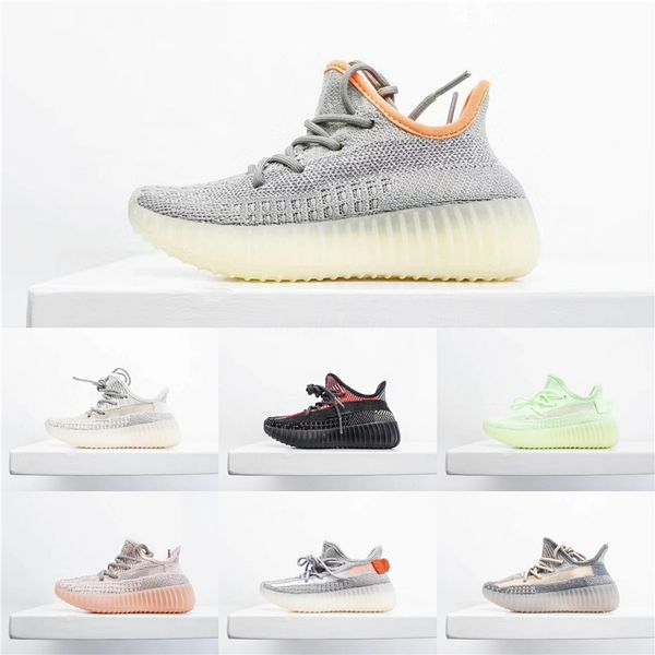 

2020 kanye west infant глина 72 малышей дети большой дети кроссовки статическая gid chaussure de sport pour enfant мальчики девочки тренеры